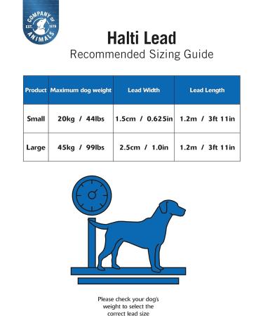 Halti Small Black Dog Leash 1.2m - Premium Nylon with Reflective Neoprene-Padded Handle - Comfortable for Small, Medium & Large Dogs - Buy Online on GoSupps.com