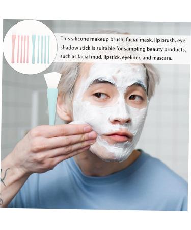 DOITOOL 2 Sets Silicone Makeup Brush Lip Applicators Applicator Eye Shadow Lip Gloss Wand Eyeliner Applicator Eye Makeup Applicator Facial Silica Gel Lips - Buy Online on GoSupps.com