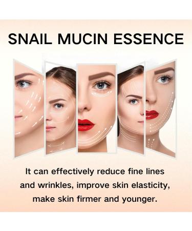 Snail Mucin Essence 98 Snail Mucin Snail Mucin Serum Snail Mucin 98% Power Repairing Essence Skin Repair Face Serum Hyaluronic Acid Essence with Snail Secretion Filtrate for Face Dull Skin - Buy Online on GoSupps.com