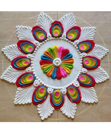 SPEC White Rangoli Powder/Kolamaavu Powder - 500 Grams - Buy Online on GoSupps.com