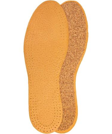 Buy Shoe Insoles Set - 6 Pair Pack Natural Leather & Cork Inserts for Men & Women | Kaps Leather Cork - Ultimate Comfort & Support - Buy Online on GoSupps.com