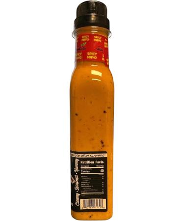 Trini Spicy Mayo - 250ml | | Great Flavour And Heat | Made With Fresh Trinidad Scorpion Peppers | Tastes Like Home Made - Buy Online on GoSupps.com