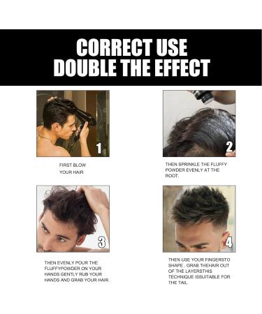 Hair Root Lifting Volumizing Powder Oil Control Matte Texture Styling Plant Extracts 2pcs X 8g Suitable for All Different Hairstyles - Buy Online on GoSupps.com