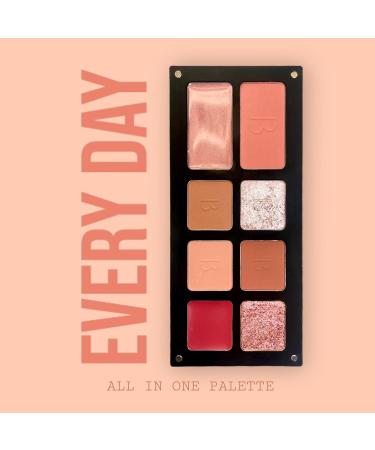 Multi-Effect Makeup Palette | All-In-One Reusable Magnetic Palette with Eyeshadows Lipstick & Blush | Bianca Makeup - Achieve Your Desired Look Every Day - Buy Online on GoSupps.com