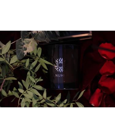 NUHR Home Scented Candles - Rose & Oud Luxury Aromatherapy Gifts | Handmade Vegetable Wax | 50 Hours Burn | Perfect for Men & Women - Buy Online on GoSupps.com