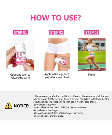  Generisch Chub Rub Stick Reduces Irritating Moisture Sport Antichafe Stick | HydrationRelief Solution Body Protection Cream for Sports Gym Cycling Hiking Dancing and - Buy Online on GoSupps.com