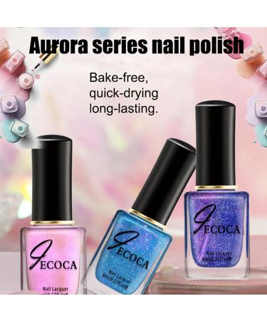 White Pearl Glitter Nail Polish - Chrome Nail Varnish Aurora White Nail Polish Gel Nail Pearlescent Shell Nail Polish Quick Dry No UV Needed(8ml) Pearl Shell - 02 - Buy Online on GoSupps.com