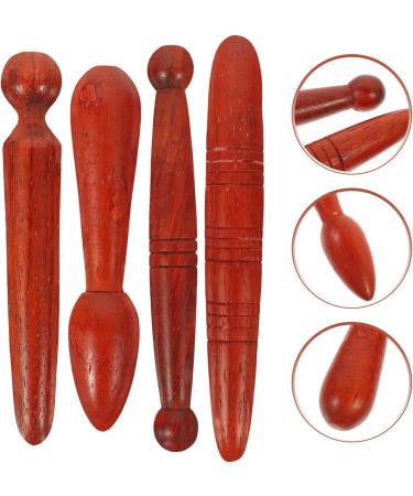 Buy Minkissy 4-Piece Acupuncture Rod Foot & Hand Massager | Reflexology Socks & Wooden Roller for Ultimate Relaxation - International Shipping - Buy Online on GoSupps.com