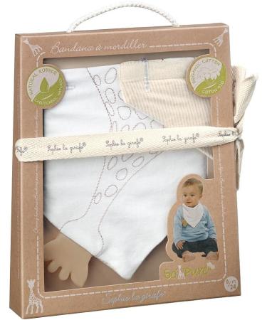 Sophie la girafe So Pure Teething Bandana Bibs - Comfortable and Stylish Teething Solution - Buy Online on GoSupps.com