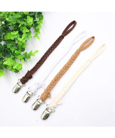 JIHUOO 15-Piece Metal Pacifier Chain Clips | Durable Pacifier Clips & Garter Hooks for Baby Safety - Buy Online on GoSupps.com