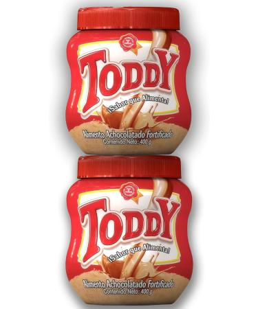 Toddy Chocolate Powder Drink Mix - Shake with Vitamins and Proteins Instant Hot and Cold Beverage for Kids & Adults 14.10 Oz ea (Pack of 2) - Buy Online on GoSupps.com