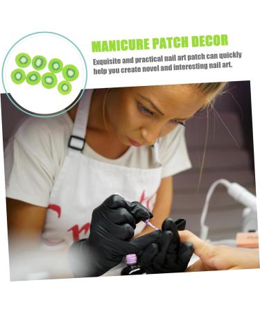 Ipetboom 5 DIY Decorative Ornaments Nail Stickers Nail Art Decor Nail Charms Jewel Stickers Decorative Nail Patch Resin Stickers 3D Phone Case Flatback Fruit Filling Polymer Clay 0.5X0.5X0.2CM As Shown - Buy Online on GoSupps.com