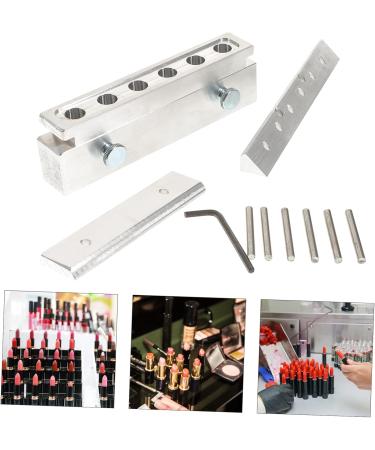 FRCOLOR 2 Sets 4 Hole Lipstick Mold Lip Balm Maker Tool Lip Balm Making Kit Lip Gloss Maker Tool Lip Balm Mold Lip Sticks Lip Balm Diy Kit Lip Stickers Sandwich Aluminum Alloy - Buy Online on GoSupps.com