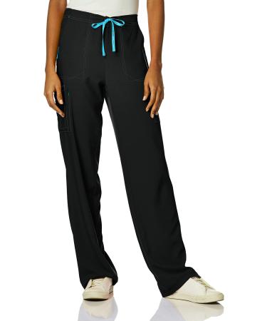 Carhartt Cross-Flex Women's Utility Scrub Pant Petite Medium Tall Black