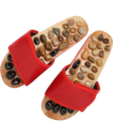 Fdit Acupressure Foot Massage Slippers - Pain Relief Tool for Arthritis & Stress Relief - Size 39-40 - Buy Online on GoSupps.com