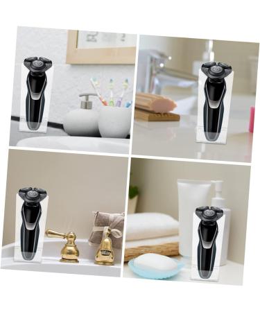 Buy Belliffy 2-Piece Acrylic Razor Display Stand - Electrorasiser Brackets & Stands for Premium Presentation | International Shipping Available - Buy Online on GoSupps.com