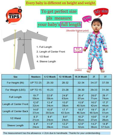 weVSwe Baby Boy Swimsuit UPF 50+ Sun Protection Rash Guard Swimwear | Green Leaves | 0-3 Years - Buy Online on GoSupps.com