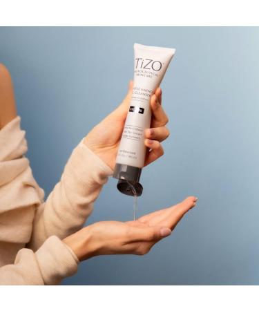 TIZO Gentle Amino Gel Cleanser - Best Facial Cleanser for All Skin Types | Shop Internationally - Buy Online on GoSupps.com