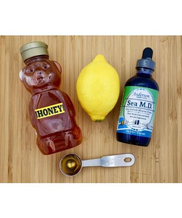 Anderson's Sea M.D. Concentrated Trace Mineral Drops - Electrolyte Magnesium Supplement - Muscle Cramp Relief - Joint Health Support - Liquid Magnesium - 4 fl oz - Buy Online on GoSupps.com