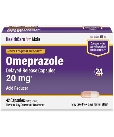 HealthCareAisle Allergy Relief - Fexofenadine Hydrochloride Tablets USP 180 mg 180 Tablets & Omeprazole 20 mg 42 Delayed-Release Capsules - Acid Reducer - Buy Online on GoSupps.com