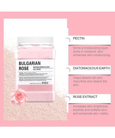  Nexolla Roses Peel-Off Facial Mask Hydrogel Moisturizing Jelly Powder Face Mask for Esthetician Spa Skin Care - Buy Online on GoSupps.com