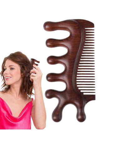 Scratching scalp ridge portable antistatic scalp massager and comb handmade tool prevents hair loss for head neck shoulders hand and arms