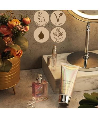 Gifts for Mom from Daughter | Bergamot Shores Spa Kit - Perfume Body Lotion & Eau de Toilette - Self Care Gifts for Women & Men - Perfect Birthday Gift - Buy Online on GoSupps.com