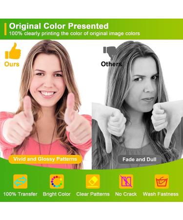 CenDale DTF Transfer Film and Powder Kit - 30 Sheets A4 DTF Film + 14oz White DTF Powder | Direct-to-Film Transfer for Any Fabric | DTF Starter Kit for DTF & Sublimation Printer - Buy Online on GoSupps.com