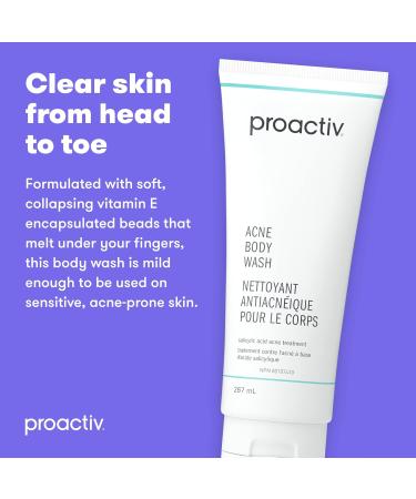 Proactiv Acne Body Wash - Exfoliating Body Wash for Sensitive Skin Salicylic Acid Cleanser with Soothing Shea Butter & Cocoa Butter - 9 oz. - Buy Online on GoSupps.com