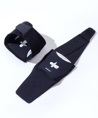 Buy BRISON Arch Support Brace - Adjustable Flat Foot Compression Straps for Pain Relief - Orthotics for Men & Women - Buy Online on GoSupps.com