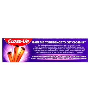 Close-Up Fluoride Toothpaste Freshening Red Gel 4 oz (Pack of 11) - Buy Online on GoSupps.com