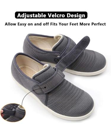 Secret Slippers Women's Air Cushion Adjustable Walking Shoes - Dark Gray - Buy Online on GoSupps.com
