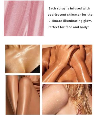 Buy Bright Green Body Glitter Spray | Moisturizing Liquid Highlighter for Face Hair & Body | Quick-Drying & Non-Sticky Makeup - Buy Online on GoSupps.com