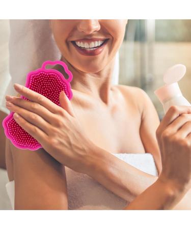 Coolhiya Silicone Scalp & Body Massage Brush - Ultimate Bathing Washer & Cleaning Device for Deep Cleansing & Relaxation - Buy Online on GoSupps.com