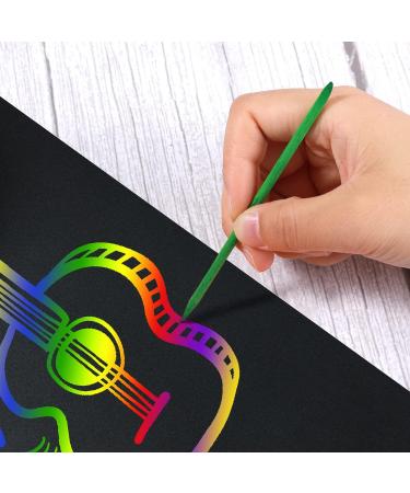 150 Colorful Heavy Duty Wood Stylus Tools for DIY Scratch Craft Art - 4.7 Inch Length - Buy Online on GoSupps.com