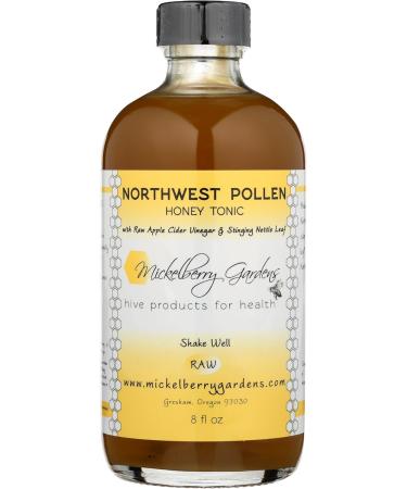 Mickelberry Gardens Pollen Honey Tonic Natural Respiratory Support with Organic Bee Pollen Stinging Nettle and Raw Honey Oxymel 8 Oz 8 Fl Oz (Pack of 1) - Buy Online on GoSupps.com