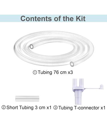 Maymom Replacement Hose for Freemie Closed System - Compatible Connection Kit 1 Set/Pack for International Shipping - Buy Online on GoSupps.com