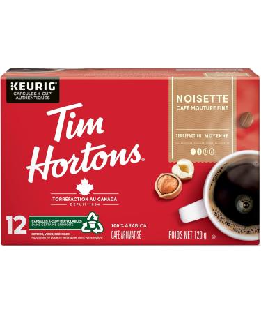 Tim Hortons Hazelnut Flavoured Coffee Single Serve Keurig K-Cup Pods Medium Roast 72 Count Hazelnut 72 count (Pack of 1) - Buy Online on GoSupps.com