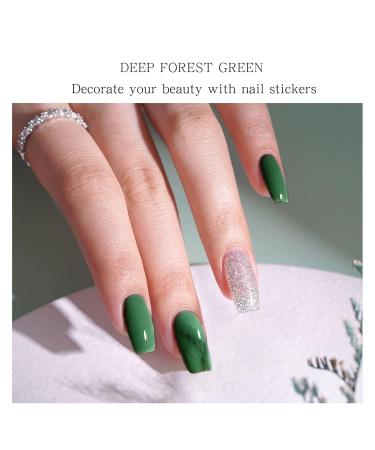 JMEOWIO Green Nail Foil Gel - Self-Adhesive Nail Stickers for Stunning Nail Designs | International Shipping - Buy Online on GoSupps.com