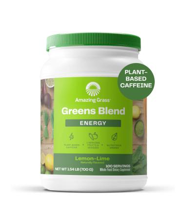 Amazing Grass Green Superfood Energy Lemon Lime 24.7 oz (700 g)