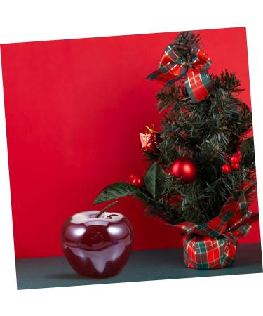 ABOOFAN Home Decor Fruit Model Apple Decorations Decorative Small Apple Lifelike Apple Craft Xmas Themed Apple Decor Ceramic Apple Decoration Ceramic Apple Ornament Ceramics Crafts - Buy Online on GoSupps.com