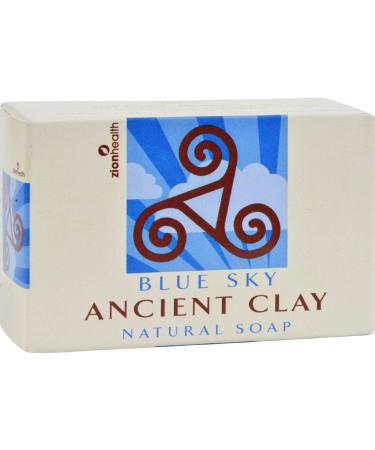 Zion Health Aicient Clay Natural Blue Sky Soap 6 Oz