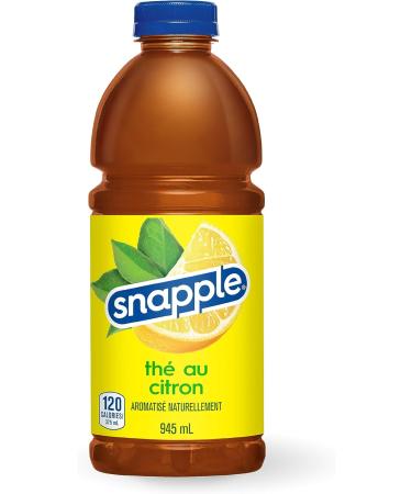 Snapple Naturally Flavoured Lemon Tea 945mL 1-Count Lemon Tea 1 Count (Pack of 1) - Buy Online on GoSupps.com