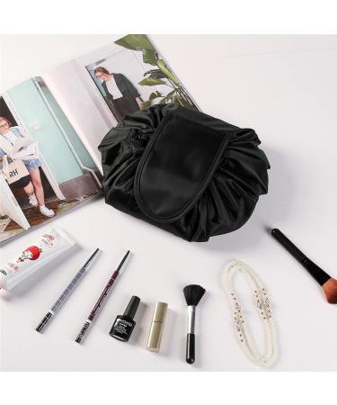 Portable Waterproof Cultural Bags - Oxford Cloth Cosmetic Storage for Men & Women | Black Makeup Organizer - Buy Online on GoSupps.com