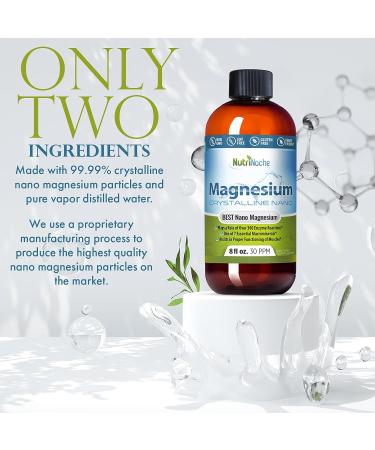 NutriNoche Liquid Magnesium | 30 PPM Nano Magnesium | Colloidal Minerals 32 Fl Oz - Buy Online on GoSupps.com