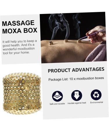 FOMIYES 20 Pcs Smokers T-Tool Shower Spray | Travel Lighter Floods Moxibustion Burner Apparatus Holder for Moxa Sticks - Copper Metal Braces - Buy Online on GoSupps.com