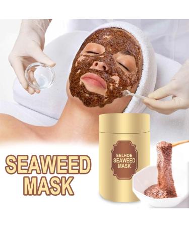 Seaweed Facial Mask - Anti-Acne Deep Clean Pore Treatment Nourishing & Moisturizing No-Rinse Skin Care - Buy Online on GoSupps.com