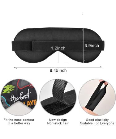 Haskirky Light Blocking Eye Mask for Deep Sleep | Breathable & Adjustable for Men and Women | Ideal for Travel, Yoga, Meditation | Comfortable Office & Gaming Mask - Buy Online on GoSupps.com