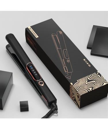 Best Hair Straighteners for Thick Hair | Ceramic Flat Iron & Travel Hair Straightener - No Damage Black Finish - Buy Online on GoSupps.com