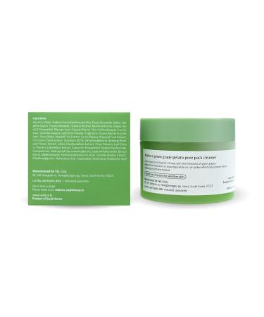 Green Grape 3-in-1 Gelato Pore Pack Cleanser | Korean Skin Care Mud Mask & Exfoliating Scrub | No Tightness | 100ml - Buy Online on GoSupps.com